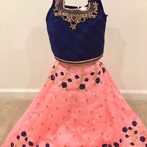 Girls traditional dress lehenga size 24
